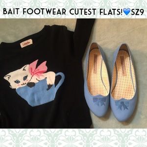 💙Bait Footwear "Selena" flats! Light wear!! Sz9😍