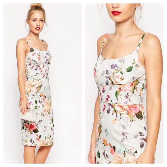 ASOS Dresses & Skirts - ASOS Floral Pencil Dress