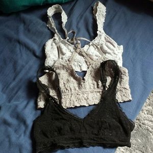 3 Aerie bralettes BUNDLE