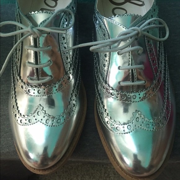 Sam Edelman Silver Shoes