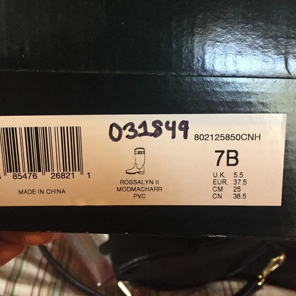 Ralph Lauren Rain boots 👢👢👢 - Picture 4 of 4