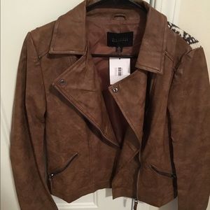 Womens leather jacket