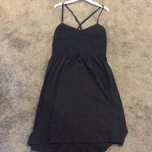 Navy blue sun dress