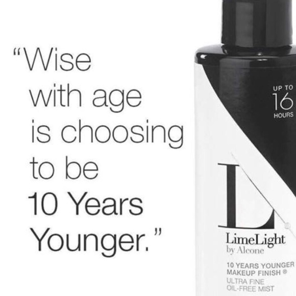 LimeLight by Alcone 10 Years Younger Makeup Finish