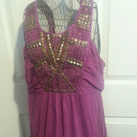 Purple dress - Picture 3 of 4