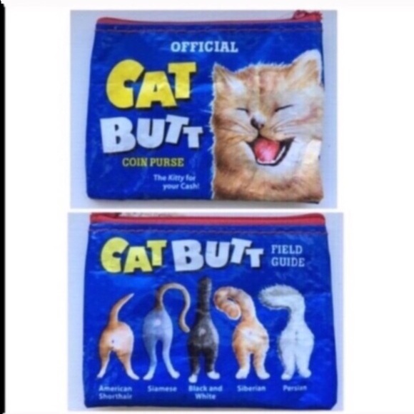Accessories - ~Official Cat Butt Coin Purse~NWOT~