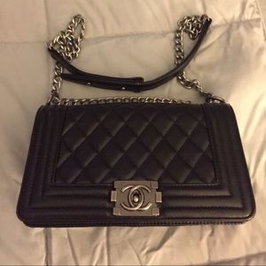 Black cross body bag