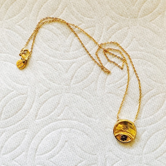 House of Harlow Evil Eye Necklace