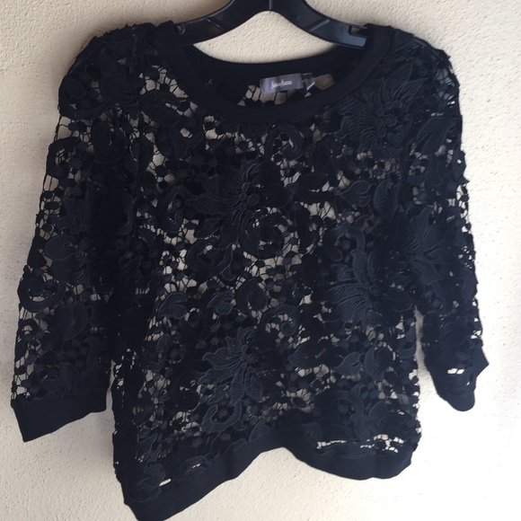 Neiman Marcus lace Top NWOT