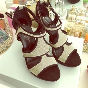 Bruno-Silver Metal Mesh by Jessica Simpson
