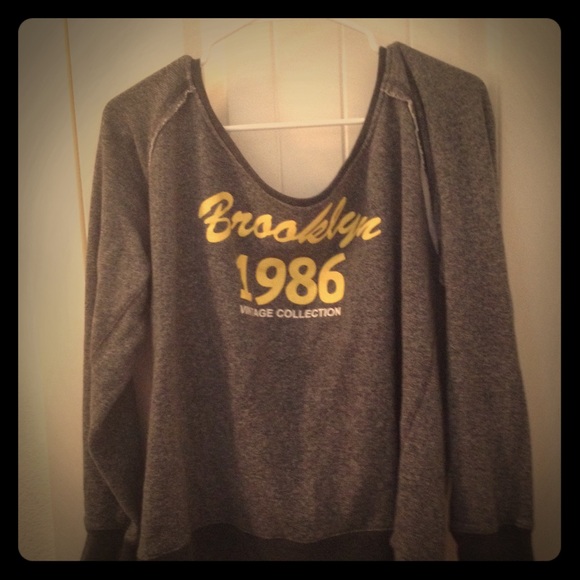Cute Venus off the shoulder sweatshirt