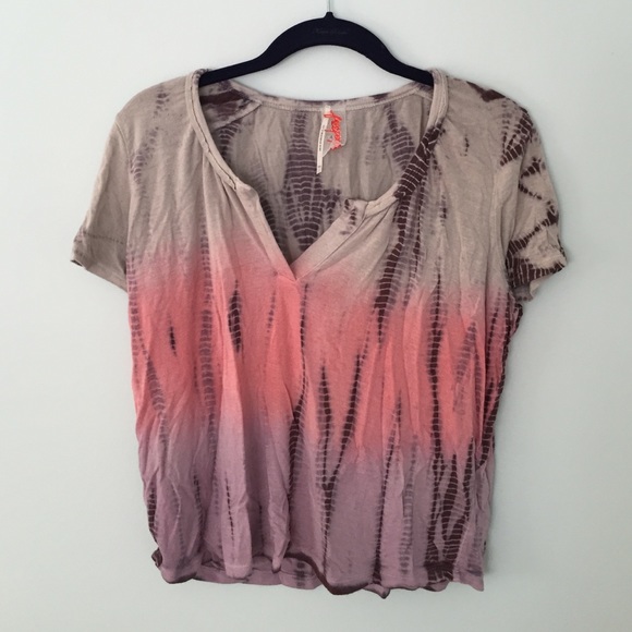 Free People Tops - Free people tie dye shirt