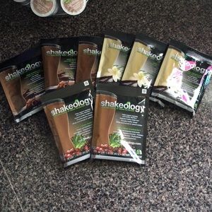 Shakeology- 8 packets choc/van/cafe latte