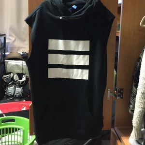 Adidas sleeveless sweatshirt dress. Never worn.