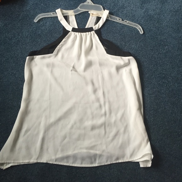 Arden B white and black top - Picture 1 of 4