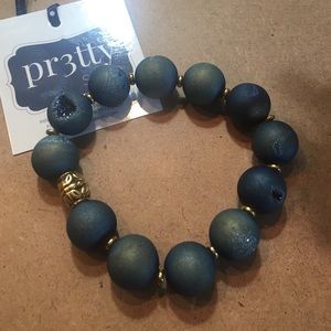 Druzy Quartz Bracelet
