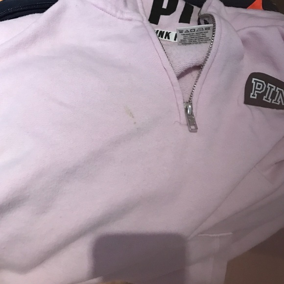 Lavender quarter zip from PINK - Picture 2 of 3