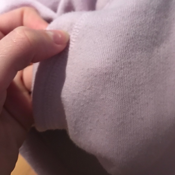 Lavender quarter zip from PINK - Picture 3 of 3