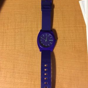 Nixon watch purple