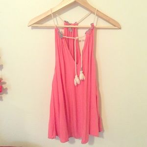Pink UO beachy top