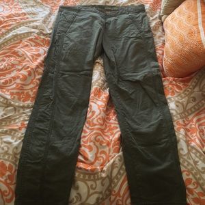 Army green khakis