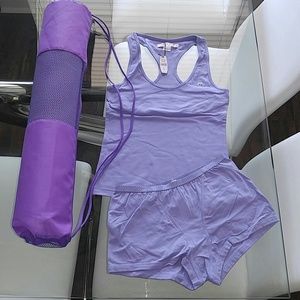 Victoria's Secret Racer Tank and Boy Shorts