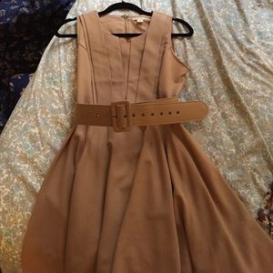 Tan Dress