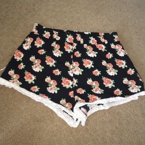 Floral shorts