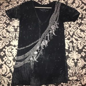 Affliction V neck