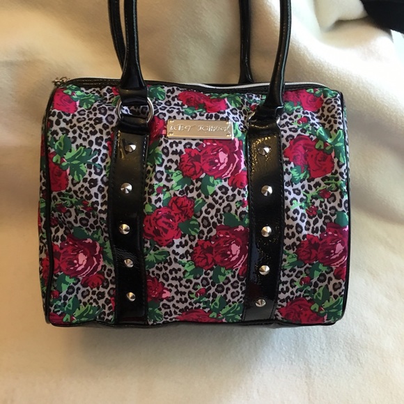 Betsey Johnson Floral Print Bag - Satchel NEW??
