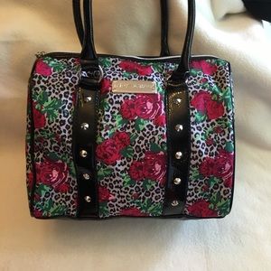 Betsey Johnson Floral Print Bag - Satchel NEW??
