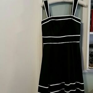 NWT black and white dress