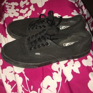 🎀 Women's black Vans 🎀