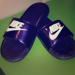 NIKE slip on sandals