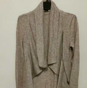 Light Moto Style Cardigan with zipper