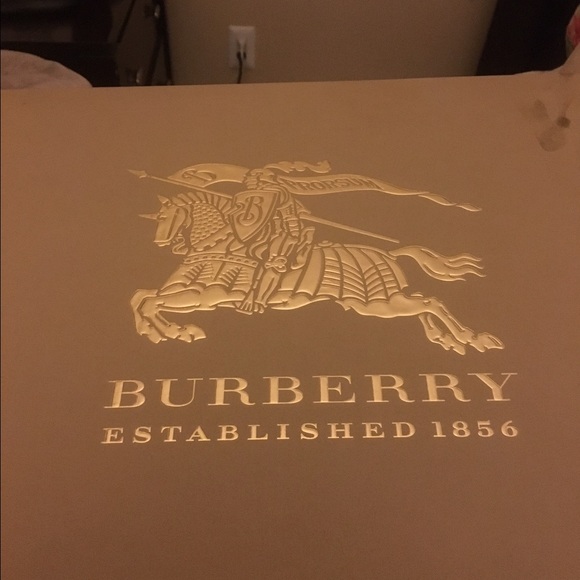 burberry purse box