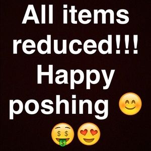 All items in my closet have been lowered! 😊