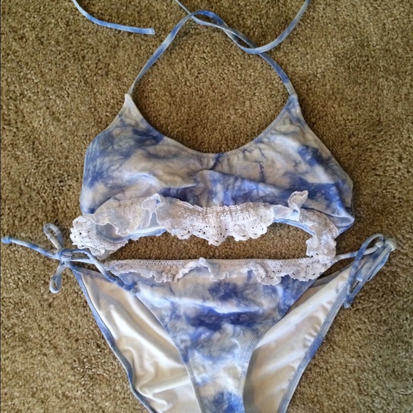 Tie dye bikini