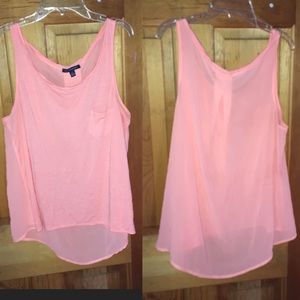Sheer back American Eagle tank top