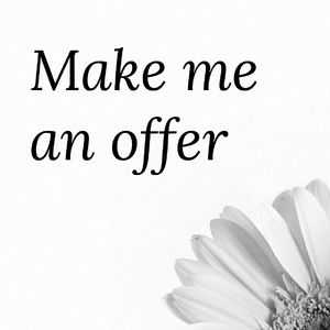 Open to negotiate a great posh deal.