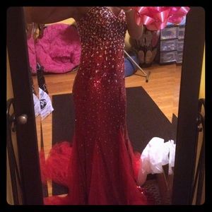 GORGEOUS prom or pageant dress