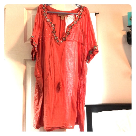 Peach American vintage