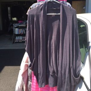 Forever 21 grey cardigan