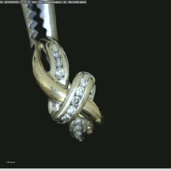 LADIES 14K TRI-COLOR RING - Picture 3 of 4