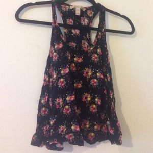 American rag loose flowy racer back tank