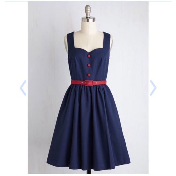 ModCloth Dresses & Skirts - CHEAP ON MERC Biking through Brussels dress