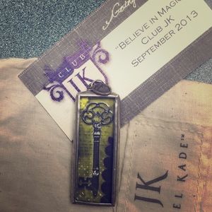 Jewel Kade "Believe in Magic" shadow box pendant.