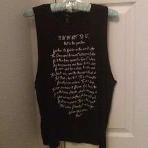 Shakespeare Tank Top - Forever 21