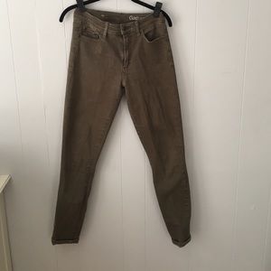Gap Resolution Skinny Jeans in Olive