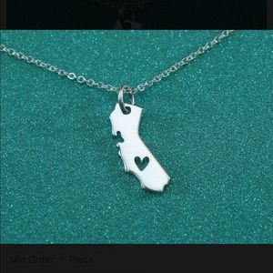 Beautiful state shaped necklace charms